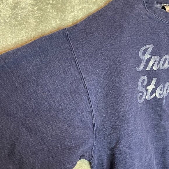 Classic 90s Men Indiana Stepdad Heavyweight Super Cotton Crewneck Sweatshirt XL - Picture 3 of 11